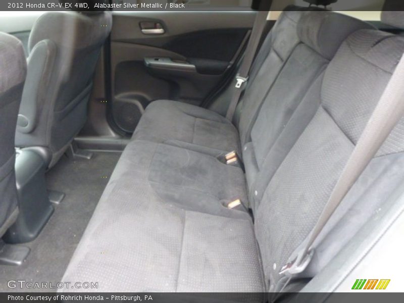 Alabaster Silver Metallic / Black 2012 Honda CR-V EX 4WD