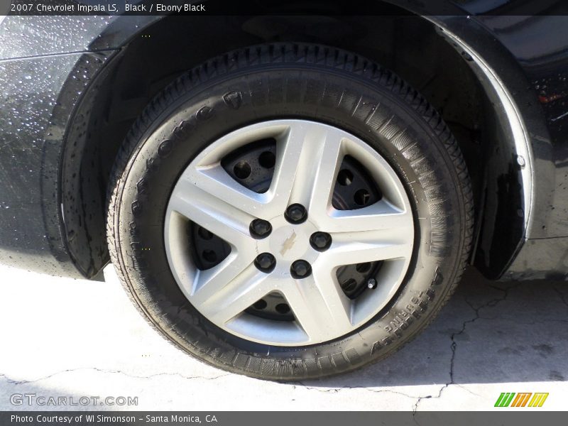 Black / Ebony Black 2007 Chevrolet Impala LS