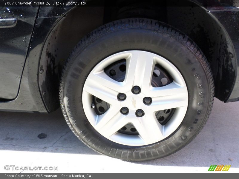 Black / Ebony Black 2007 Chevrolet Impala LS