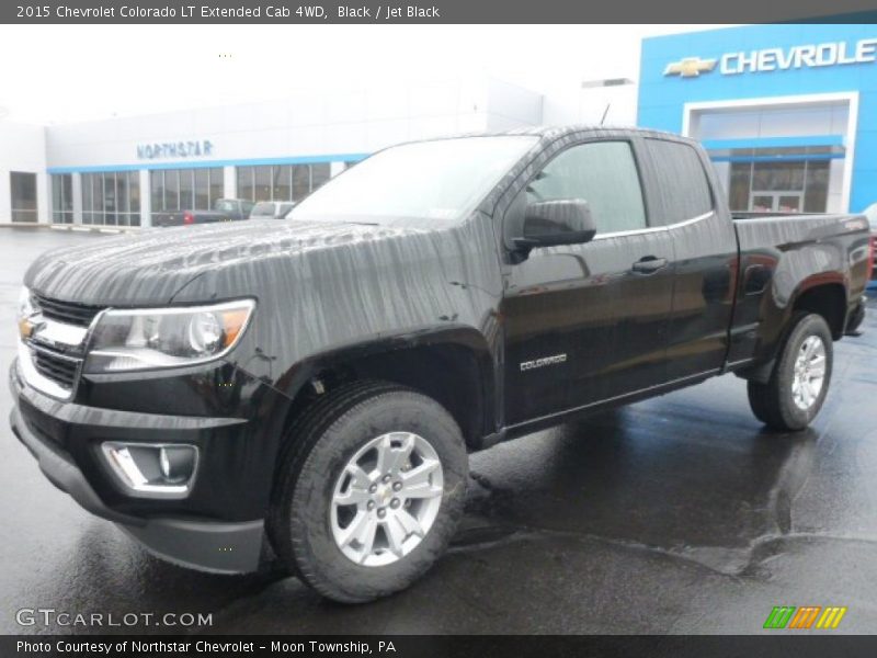 Black / Jet Black 2015 Chevrolet Colorado LT Extended Cab 4WD