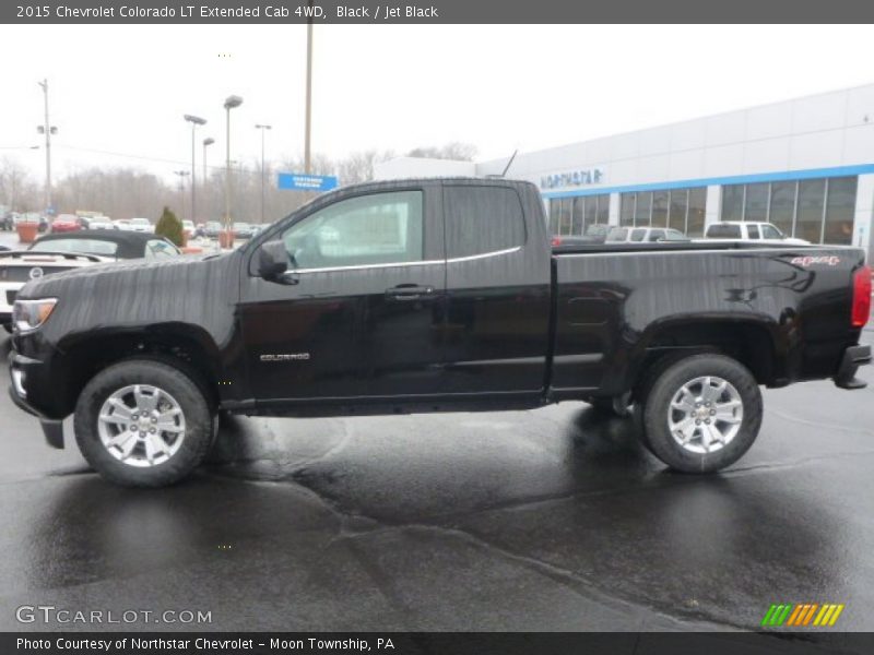 Black / Jet Black 2015 Chevrolet Colorado LT Extended Cab 4WD