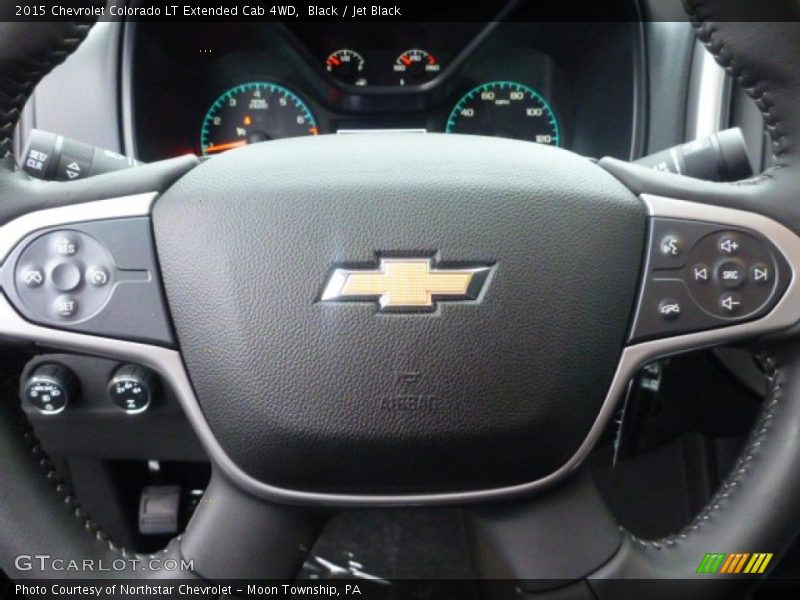 Black / Jet Black 2015 Chevrolet Colorado LT Extended Cab 4WD