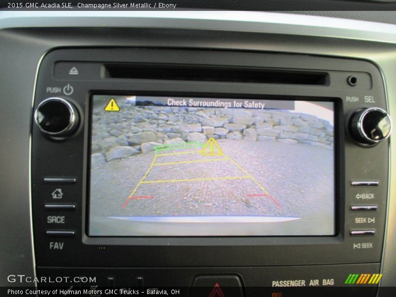 Champagne Silver Metallic / Ebony 2015 GMC Acadia SLE