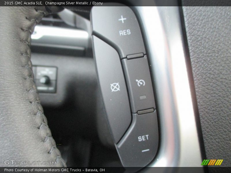 Champagne Silver Metallic / Ebony 2015 GMC Acadia SLE