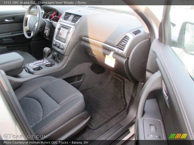 Champagne Silver Metallic / Ebony 2015 GMC Acadia SLE