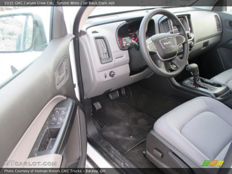 Summit White / Jet Black/Dark Ash 2015 GMC Canyon Crew Cab