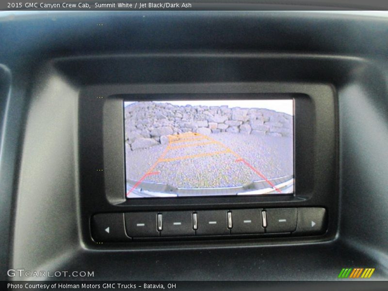 Summit White / Jet Black/Dark Ash 2015 GMC Canyon Crew Cab