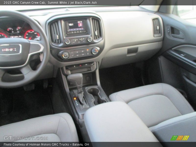 Summit White / Jet Black/Dark Ash 2015 GMC Canyon Crew Cab