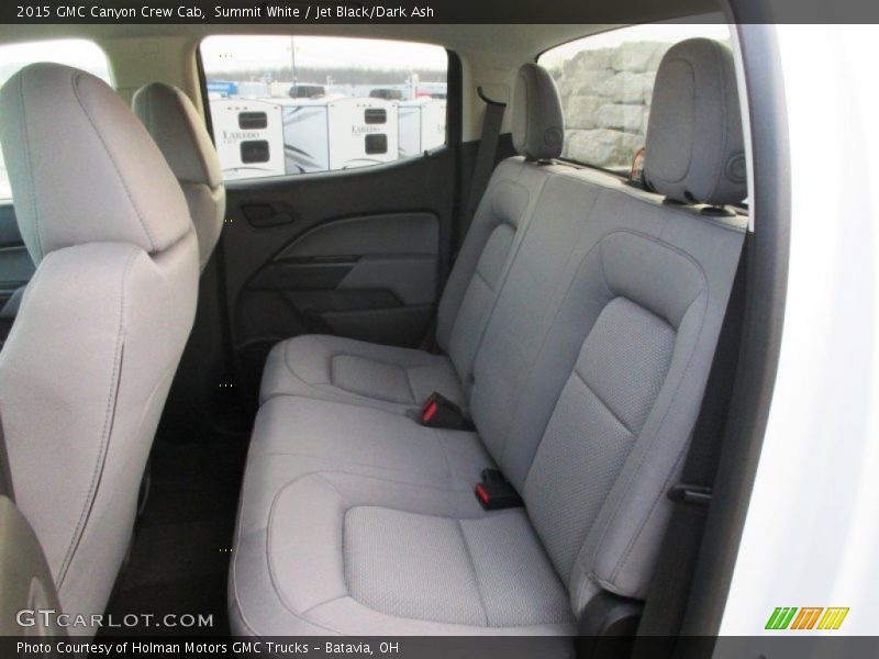 Summit White / Jet Black/Dark Ash 2015 GMC Canyon Crew Cab