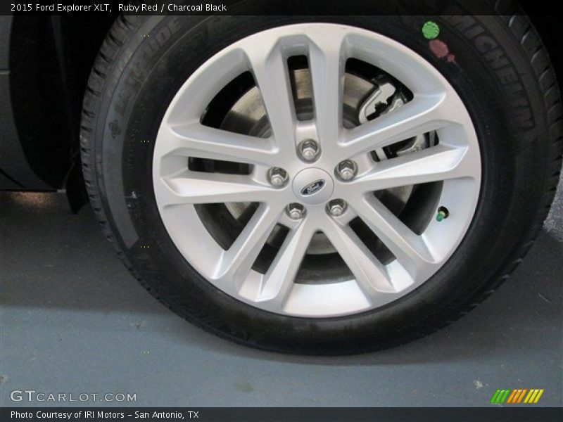 Ruby Red / Charcoal Black 2015 Ford Explorer XLT