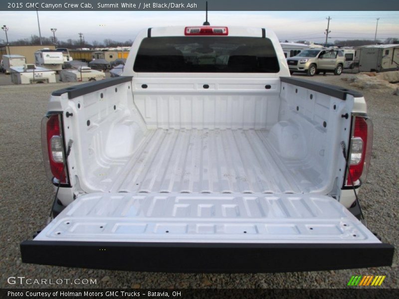 Summit White / Jet Black/Dark Ash 2015 GMC Canyon Crew Cab