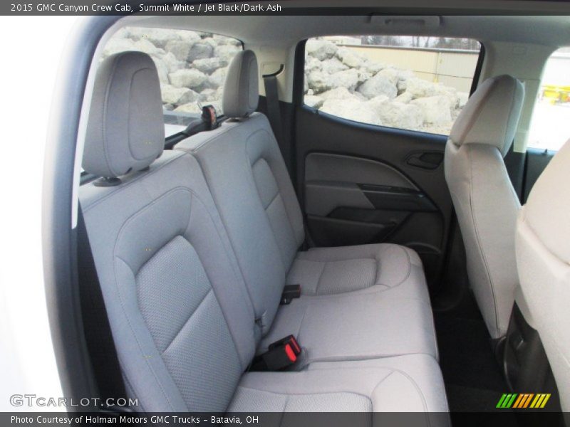 Summit White / Jet Black/Dark Ash 2015 GMC Canyon Crew Cab