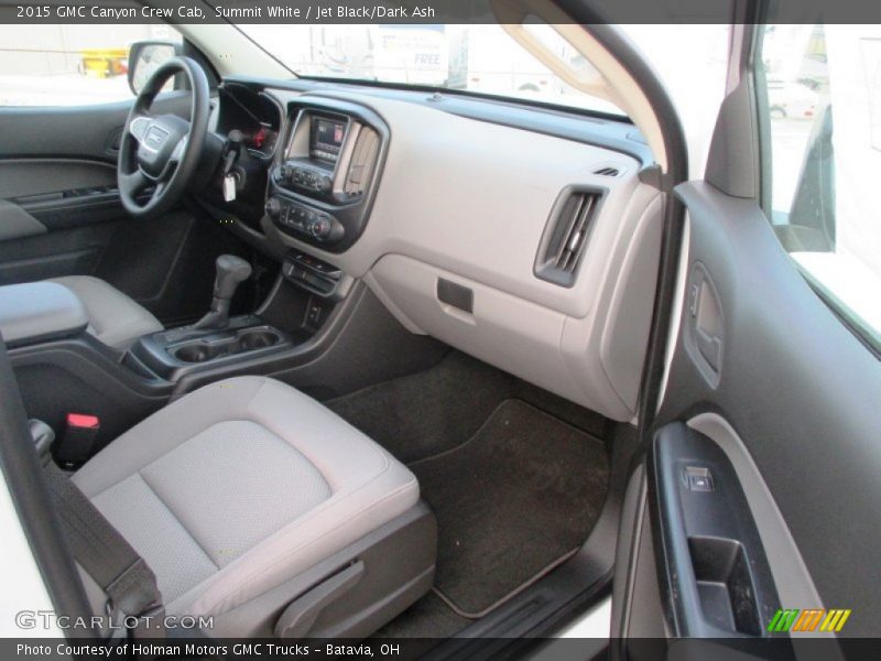 Summit White / Jet Black/Dark Ash 2015 GMC Canyon Crew Cab