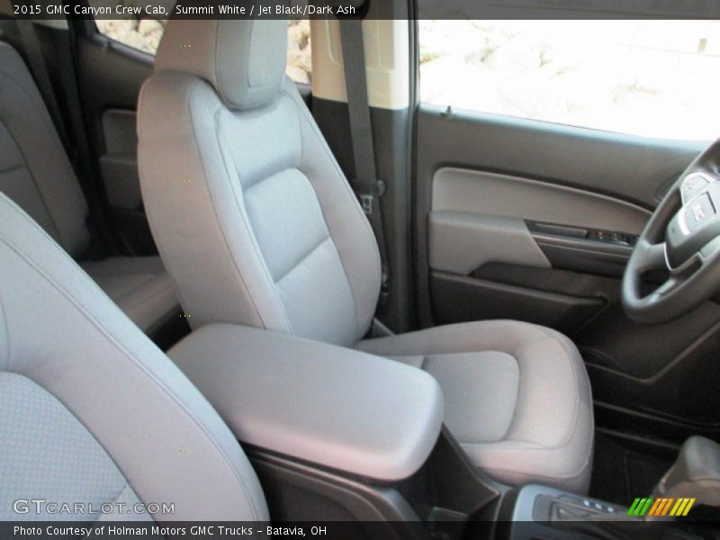Summit White / Jet Black/Dark Ash 2015 GMC Canyon Crew Cab