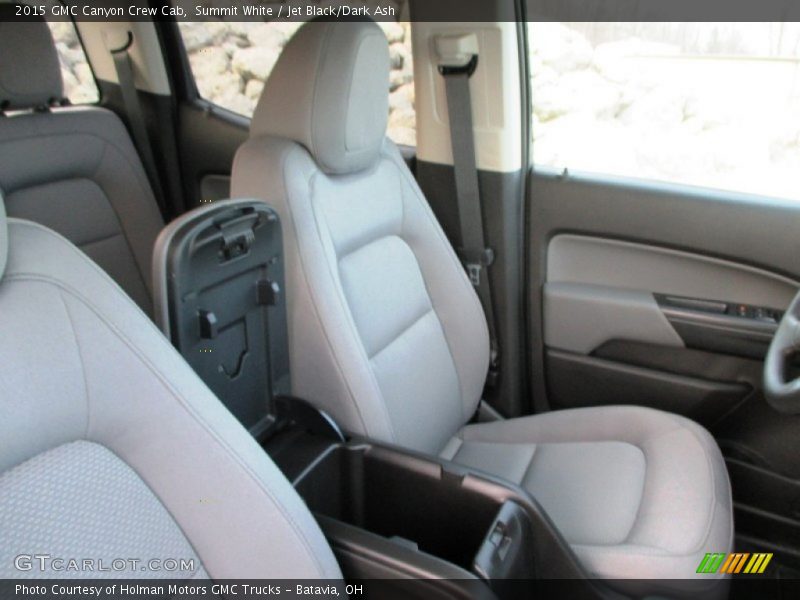 Summit White / Jet Black/Dark Ash 2015 GMC Canyon Crew Cab