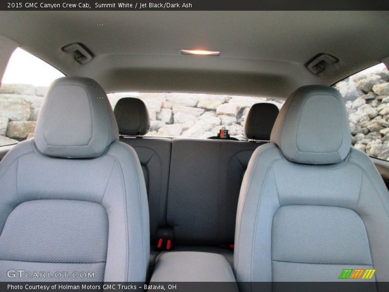 Summit White / Jet Black/Dark Ash 2015 GMC Canyon Crew Cab