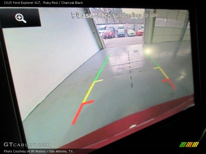 Ruby Red / Charcoal Black 2015 Ford Explorer XLT