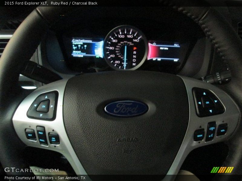 Ruby Red / Charcoal Black 2015 Ford Explorer XLT
