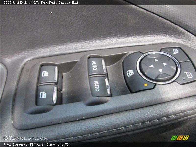 Ruby Red / Charcoal Black 2015 Ford Explorer XLT