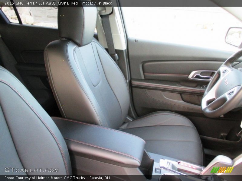 Crystal Red Tintcoat / Jet Black 2015 GMC Terrain SLT AWD