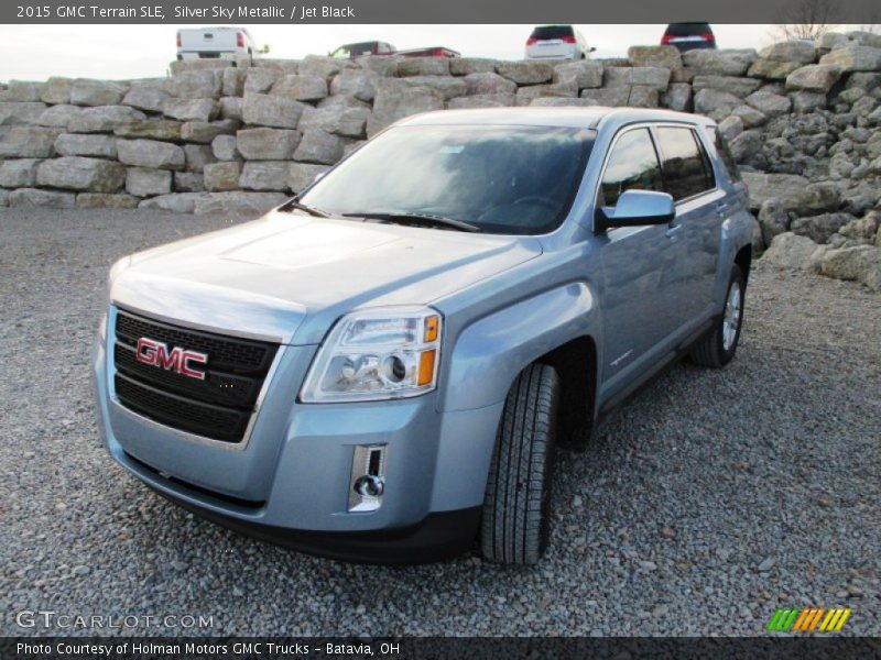 Silver Sky Metallic / Jet Black 2015 GMC Terrain SLE
