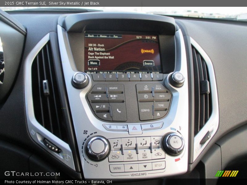 Silver Sky Metallic / Jet Black 2015 GMC Terrain SLE