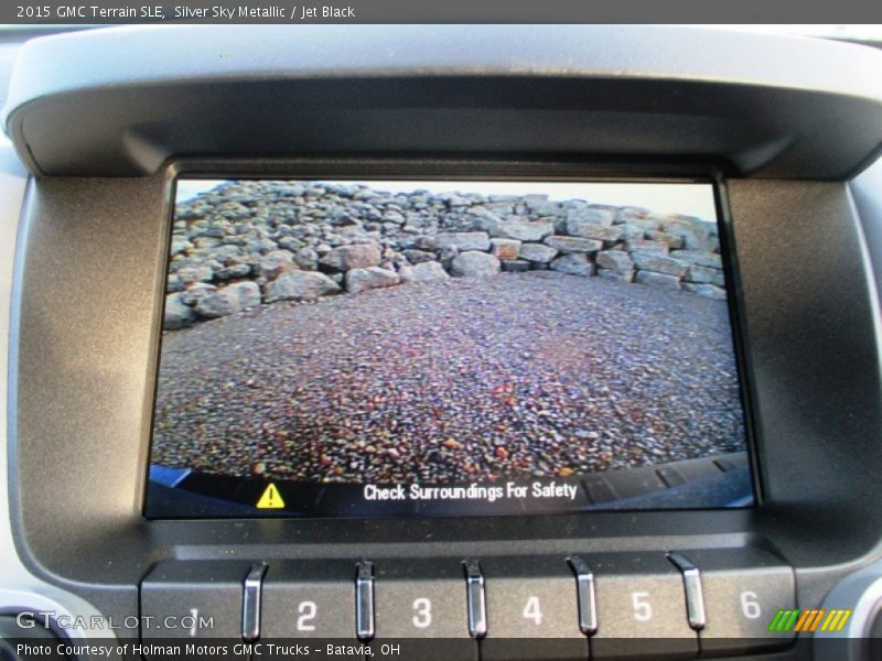 Silver Sky Metallic / Jet Black 2015 GMC Terrain SLE