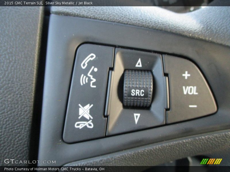 Silver Sky Metallic / Jet Black 2015 GMC Terrain SLE