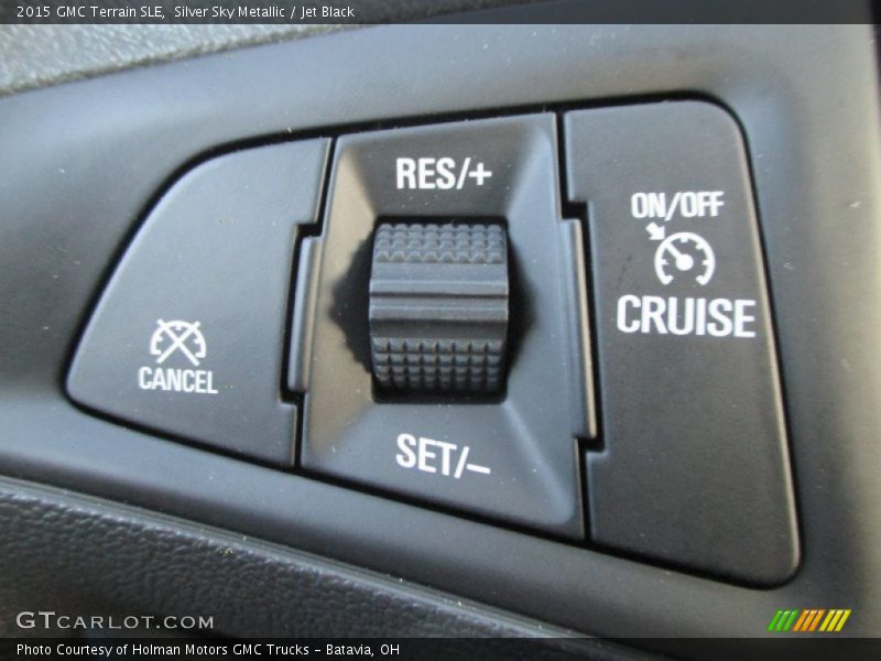 Silver Sky Metallic / Jet Black 2015 GMC Terrain SLE