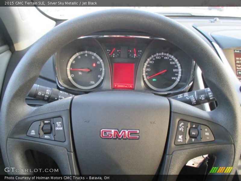 Silver Sky Metallic / Jet Black 2015 GMC Terrain SLE