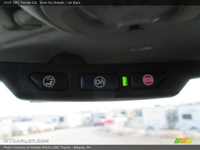 Silver Sky Metallic / Jet Black 2015 GMC Terrain SLE