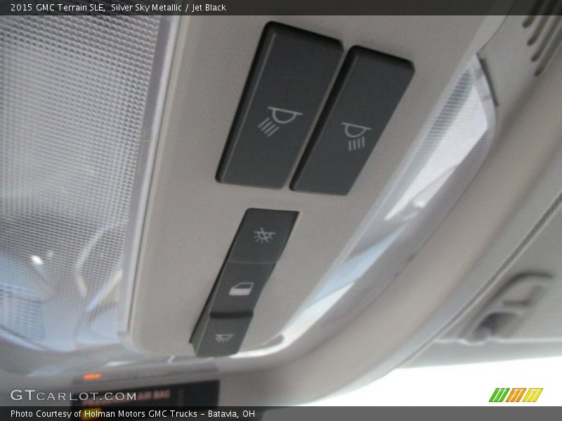 Silver Sky Metallic / Jet Black 2015 GMC Terrain SLE