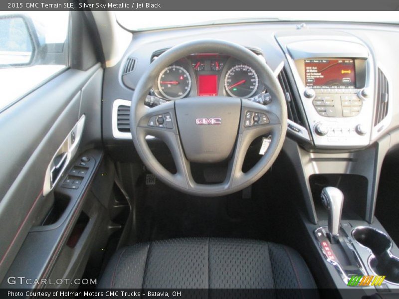Silver Sky Metallic / Jet Black 2015 GMC Terrain SLE