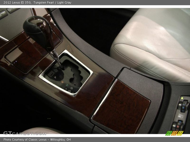 Tungsten Pearl / Light Gray 2012 Lexus ES 350
