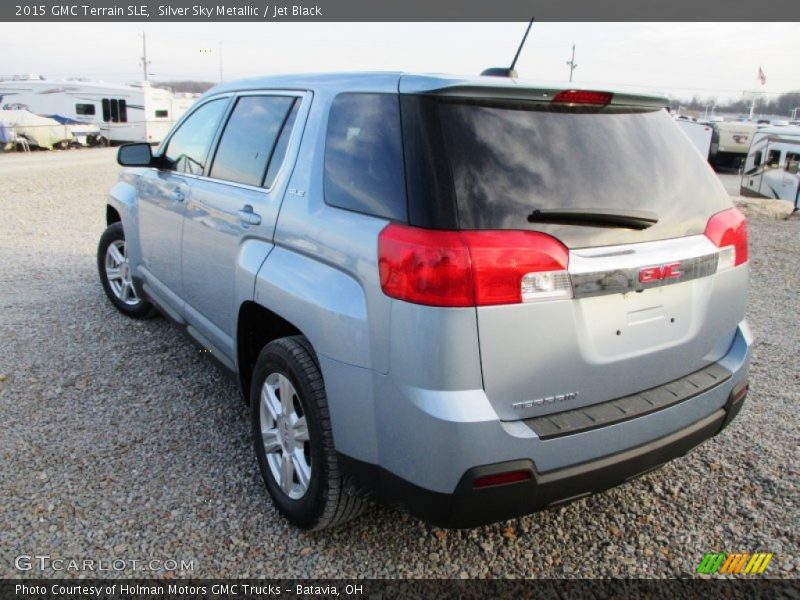 Silver Sky Metallic / Jet Black 2015 GMC Terrain SLE