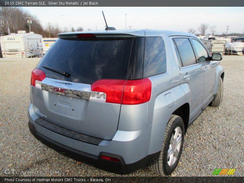 Silver Sky Metallic / Jet Black 2015 GMC Terrain SLE