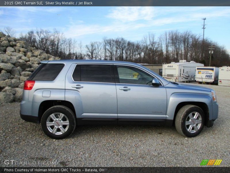 Silver Sky Metallic / Jet Black 2015 GMC Terrain SLE