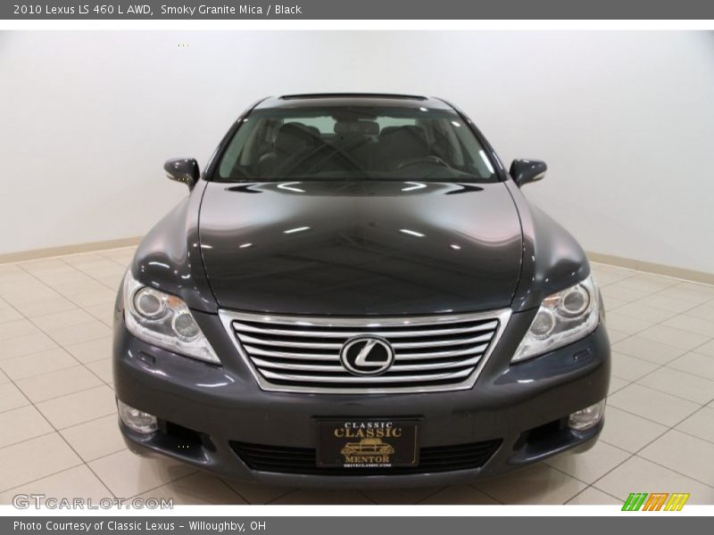 Smoky Granite Mica / Black 2010 Lexus LS 460 L AWD