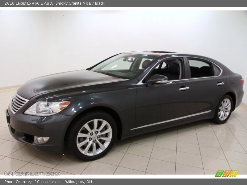 Smoky Granite Mica / Black 2010 Lexus LS 460 L AWD