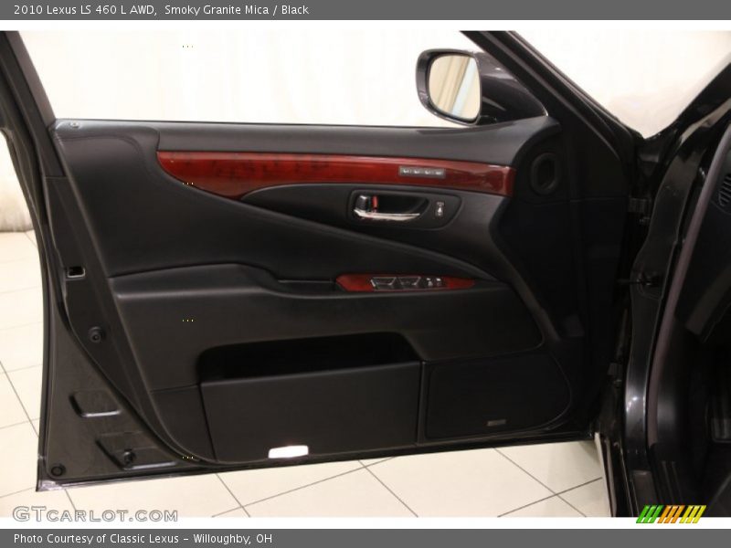 Smoky Granite Mica / Black 2010 Lexus LS 460 L AWD