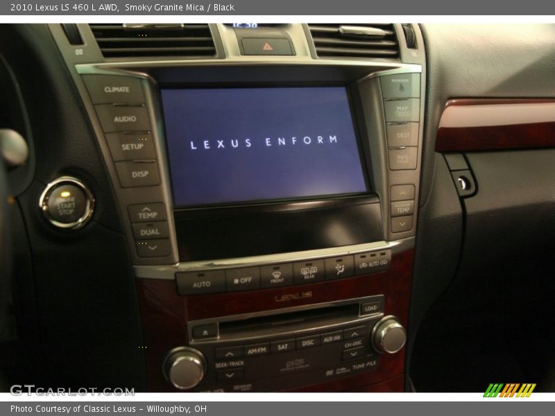 Smoky Granite Mica / Black 2010 Lexus LS 460 L AWD