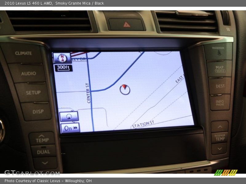 Smoky Granite Mica / Black 2010 Lexus LS 460 L AWD