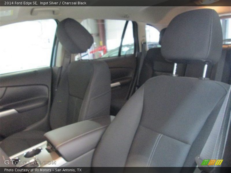 Ingot Silver / Charcoal Black 2014 Ford Edge SE