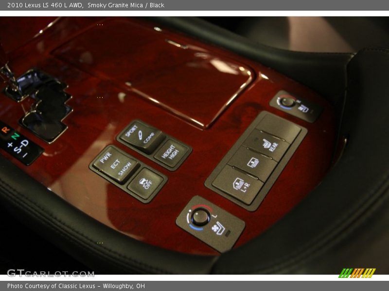 Smoky Granite Mica / Black 2010 Lexus LS 460 L AWD