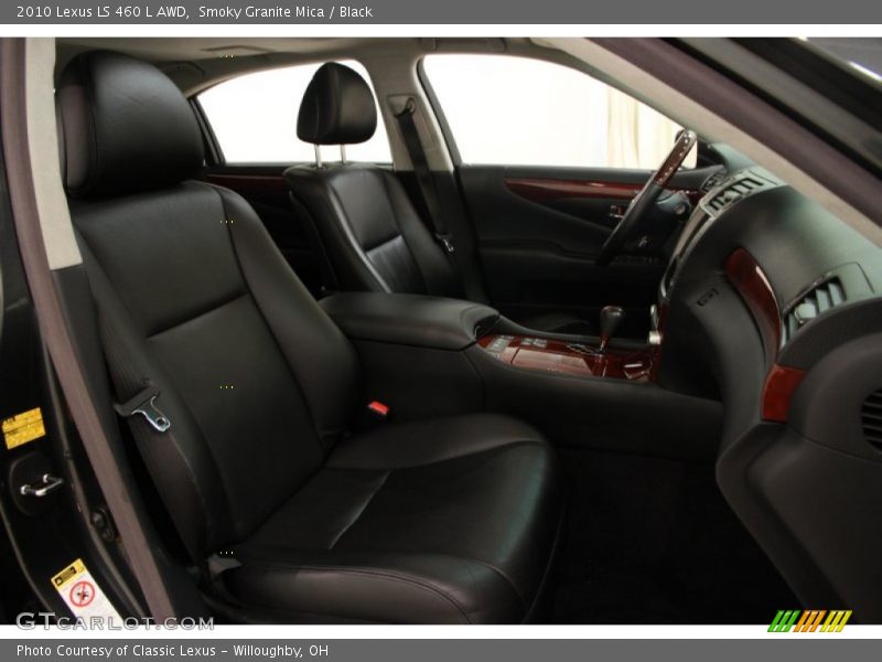 Smoky Granite Mica / Black 2010 Lexus LS 460 L AWD