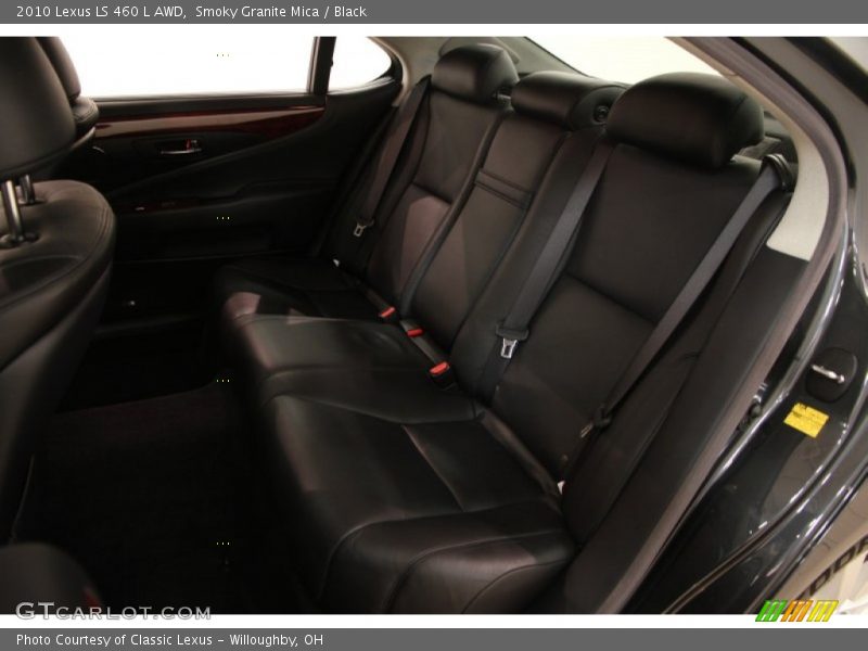Smoky Granite Mica / Black 2010 Lexus LS 460 L AWD