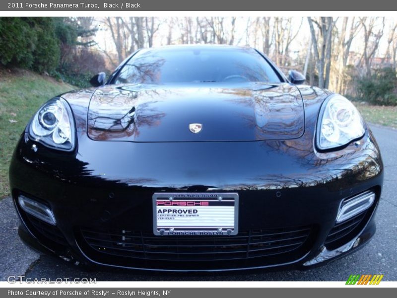 Black / Black 2011 Porsche Panamera Turbo