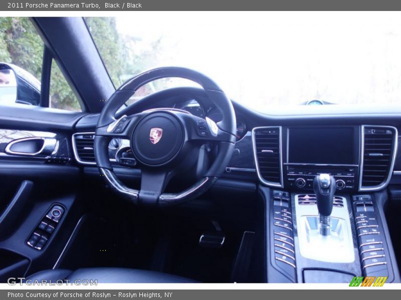 Black / Black 2011 Porsche Panamera Turbo