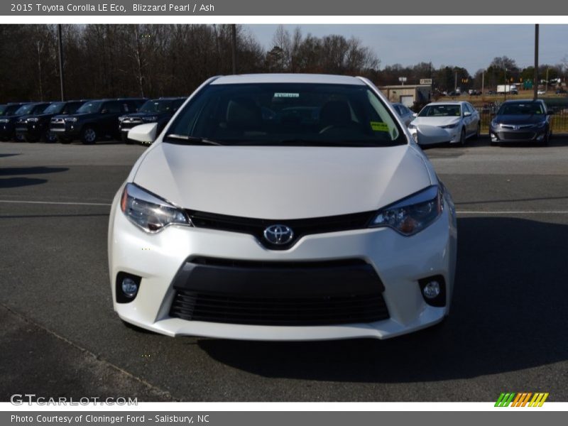 Blizzard Pearl / Ash 2015 Toyota Corolla LE Eco