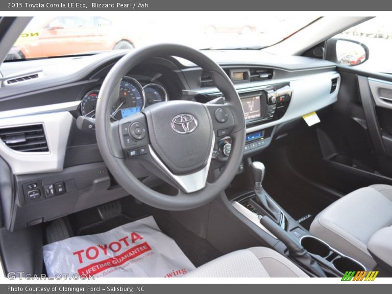 Blizzard Pearl / Ash 2015 Toyota Corolla LE Eco